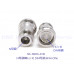 NK-N0D0-4310 N母頭轉4.3-10 DIN母頭(MINI-DIN) 4.3-10母頭轉N母頭 4.3-10/N 4310母頭轉N母頭過三階互調轉接器MINI-DIN連接器